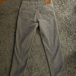 COPY - VTG Levis 545 Distressed Leather Tab